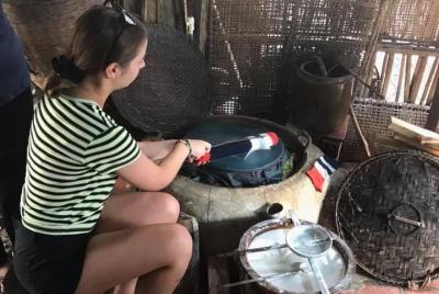 Excusa en tierra: Túneles de Cu Chi, vehículo privado desde el puerto de cruceros