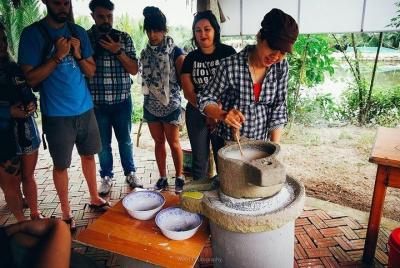 Clase de cocina en la isla de Thuan Tinh Clase de cocina en la isla de Thuan Tinh