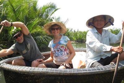 Hoi An Excursión de medio día a Cam Thanh Village con Bamboo Basket-Boat Experience Hoi An Excursión de medio día a Cam Thanh Village con Bamboo Basket-Boat Experience
