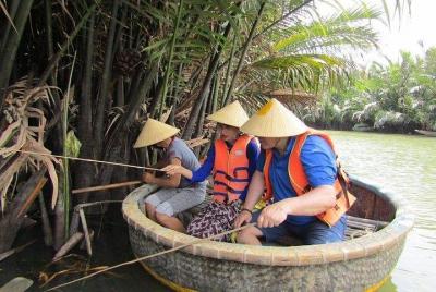 Hoi An Basket Boat Tour (canasta en bote, visita al bosque de coco de agua, pesca de cangrejo) Hoi An Basket Boat Tour (canasta en bote, visita al bosque de coco de agua, pesca de cangrejo)