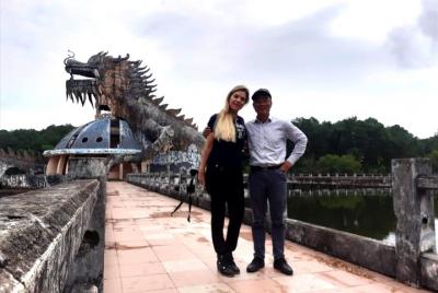 Excursión de medio día a Hue Mortobike