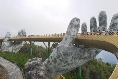 Excursión en tierra al Golden Bridge y My Son Holyland desde Chan May o Tien sa Port