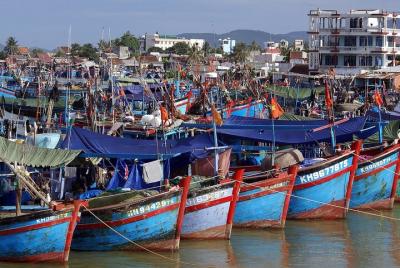 Pesca e isla en isla en Nha Trang