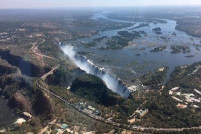 Paseo en helicóptero sobre las cataratas