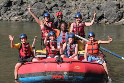 Familia con niños, rápido 11-24: rafting en aguas bravas de Zambezi