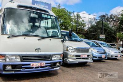 Taxi al lugar de comer de Boma