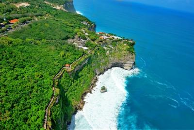 Tour en helicóptero por el templo de Uluwatu Tour en helicóptero por el templo de Uluwatu