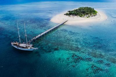 Crucero de un día a la isla de Nadi Tivua que incluye esnórquel y almuerzo de barbacoa