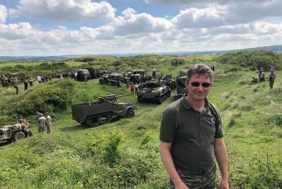 75 aniversario de DDay - Tercera gira de la Campaña de Normandía Patton en Normandía del Ejército de los EE. UU. 75 aniversario de DDay - Tercera gira de la Campaña de Normandía Patton en Normandía del Ejército de los EE. UU.