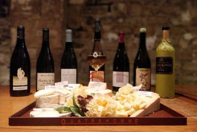 Degustación de vinos y quesos de Maison Quatrehomme en París Degustación de vinos y quesos de Maison Quatrehomme en París