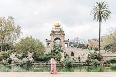 Sesión de fotografía de vacaciones privadas con el fotógrafo local en Barcelona