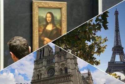 Excursión de París en un día con el Louvre, Notre Dame, la Torre Eiffel y Montmartre