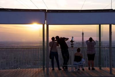 Plataforma de observación de la parte superior de la ciudad de París Montparnasse Entrada sin colas Plataforma de observación de la parte superior de la ciudad de París Montparnasse Entrada sin colas