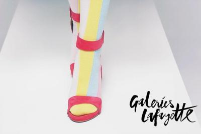 Desfile de moda en Galeries Lafayette Desfile de moda en Galeries Lafayette