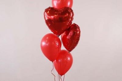 Paris heart globos bouquet hotel delivery Paris heart globos bouquet hotel delivery