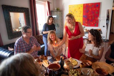 Visita a las catacumbas y almuerzo romano antiguo para grupos privados.