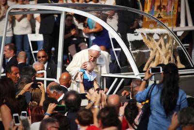 Audiencia papal con el papa Francisco