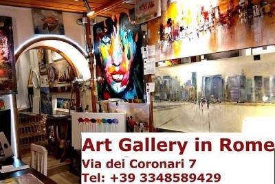 Clase de arte en el centro de Roma!