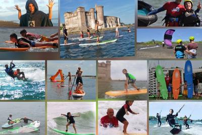 Cursos de kitesurf-surf-sup-windsurf surf y sup tours guiados.