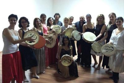 clase de bailes folclóricos italianos