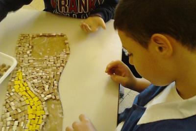 Escuela de mosaico