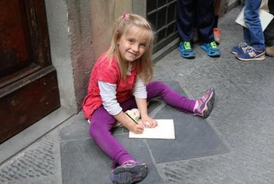 Piazza Navona Rome Kids Sketch Class
