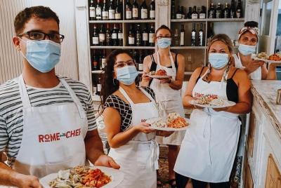 Clase de cocina original de pasta y tiramisú