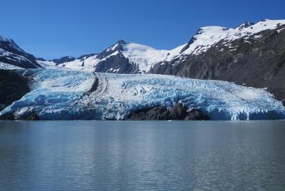 El glaciar Portage con una visita autoguiada