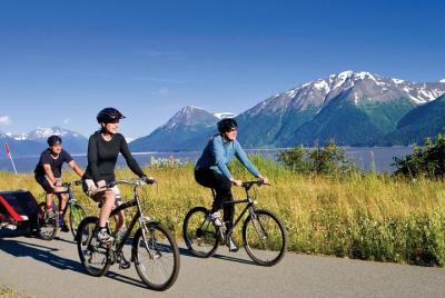 Tour en bicicleta autoguiado desde Bird Creek a Girdwood