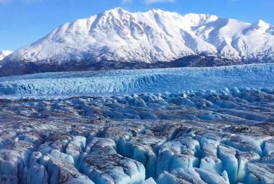 Recorrido en helicóptero con aterrizaje en glaciar