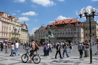 Recorrido en bicicleta por Praga