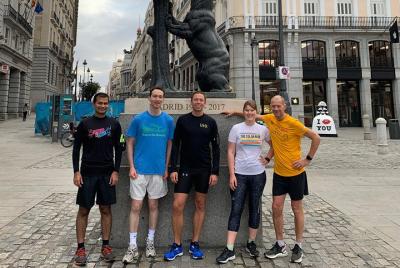 Tour privado de 2 horas en carrera por Madrid