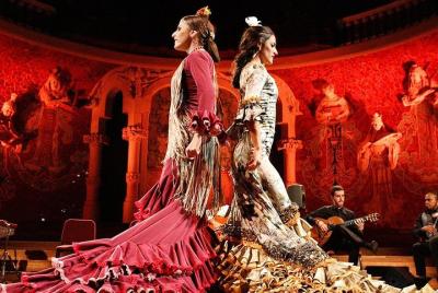 Espectáculo de flamenco en el Teatro Poliorama o Palau de la Música Catalana