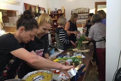 Curso de cocina en Venecia con trasfondo histórico.