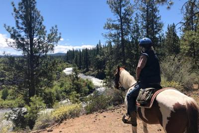 Paseo a caballo por el río Deschutes