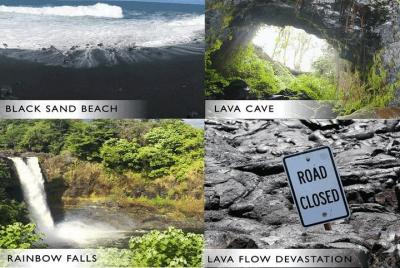 Excursión por la costa de Hilo: Volcano Safari Lava Caves, Falls & Highlights Small Group Excursión por la costa de Hilo: Volcano Safari Lava Caves, Falls & Highlights Small Group