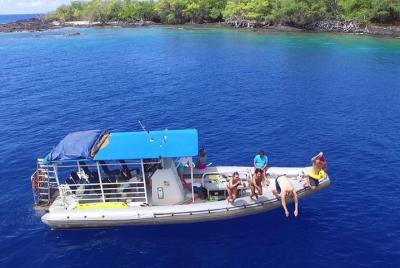 CAPITÁN COCINERO CRUCEROS DE SNORKELING 11:45 am TOUR DE SNORKEL Y DELFÍN - Bahía Kealakekua CAPITÁN COCINERO CRUCEROS DE SNORKELING 11:45 am TOUR DE SNORKEL Y DELFÍN - Bahía Kealakekua