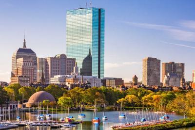 Traslado privado de llegada: aeropuerto de Boston BOS a la ciudad de Boston en automóvil de negocios Traslado privado de llegada: aeropuerto de Boston BOS a la ciudad de Boston en automóvil de negocios