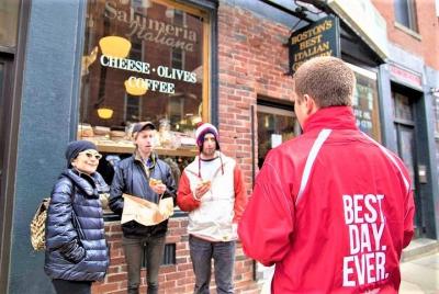 Recorrido gastronómico a pie para grupos pequeños del extremo norte de Boston Recorrido gastronómico a pie para grupos pequeños del extremo norte de Boston