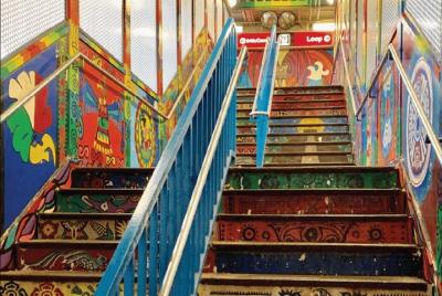 Tour en tren y a pie: barrio de Pilsen: creatividad y comunidad