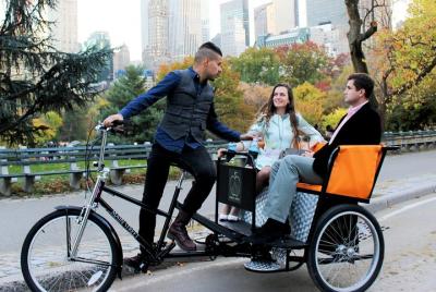 Tour guiado privado por Central Park en bicitaxi