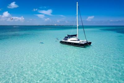 Puerto Morelos Catamaran Secret Sandbar Sail