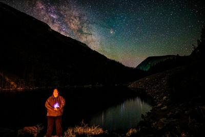 Experiencia de astrofotografía en las montañas rocosas de Colorado