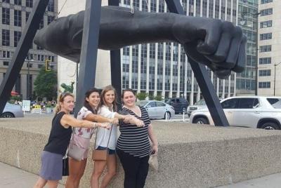 Búsqueda del tesoro en la ciudad de Detroit por Crazy Dash Búsqueda del tesoro en la ciudad de Detroit por Crazy Dash