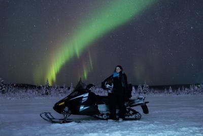 Tour en moto de nieve Aurora Sleighers en Fairbanks Tour en moto de nieve Aurora Sleighers en Fairbanks