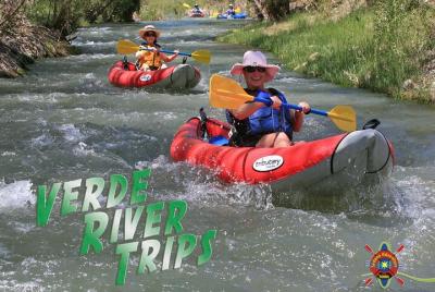 Aventura en kayak inflable desde Camp Verde