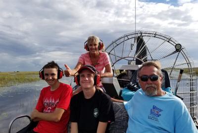 Paseos en hidrodeslizador privados cerca de Boca Raton / Deerfield Beach / Bote pequeño