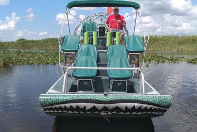 Air Boat Tour de Palm Beach en The Swamp Monster