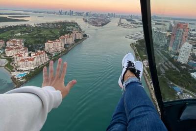 Tour privado en helicóptero por Miami y Key Biscayne