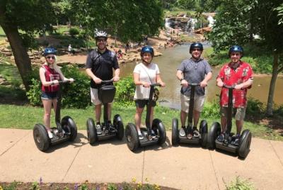 Recorrido en segway por Greenville